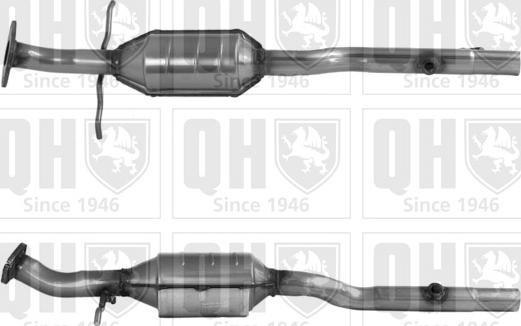 Quinton Hazell QCAT90722 - Каталізатор autozip.com.ua