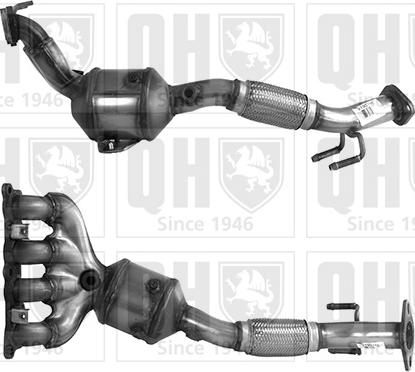 Quinton Hazell QCAT91931H - Каталізатор autozip.com.ua