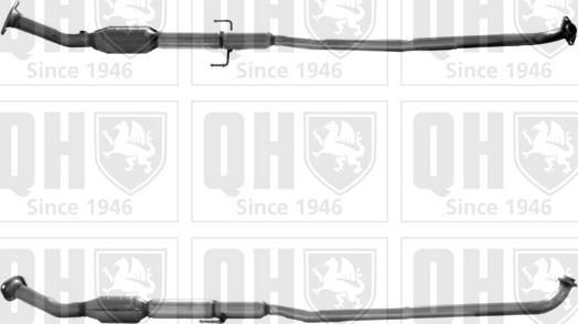 Quinton Hazell QCAT91409H - Каталізатор autozip.com.ua