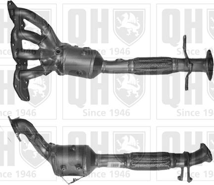 Quinton Hazell QCAT91552H - Каталізатор autozip.com.ua