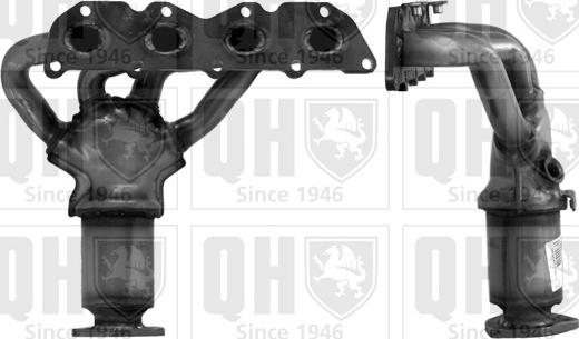 Quinton Hazell QCAT91588H - Каталізатор autozip.com.ua
