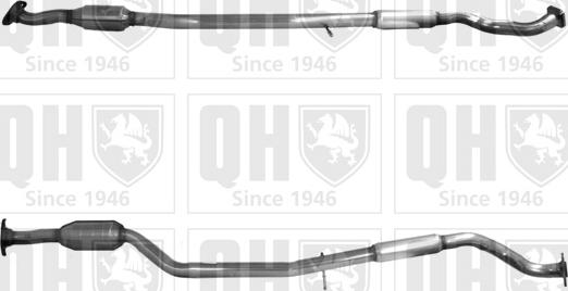 Quinton Hazell QCAT91583H - Каталізатор autozip.com.ua