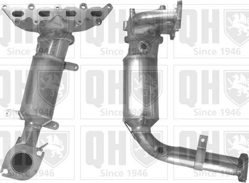 Quinton Hazell QCAT91017H - Каталізатор autozip.com.ua