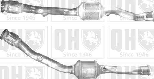 Quinton Hazell QCAT91034H - Каталізатор autozip.com.ua