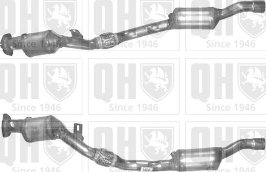 Quinton Hazell QCAT91190H - Каталізатор autozip.com.ua