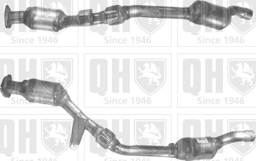 Quinton Hazell QCAT91191H - Каталізатор autozip.com.ua