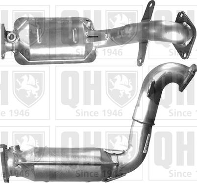 Quinton Hazell QCAT91157H - Каталізатор autozip.com.ua