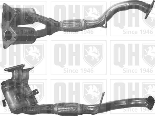 Quinton Hazell QCAT91357H - Каталізатор autozip.com.ua