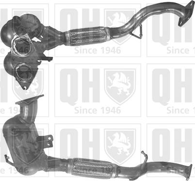 Quinton Hazell QCAT91300H - Каталізатор autozip.com.ua