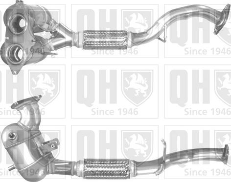 Quinton Hazell QCAT91300 - Каталізатор autozip.com.ua
