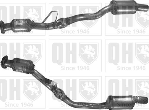 Quinton Hazell QCAT91308H - Каталізатор autozip.com.ua