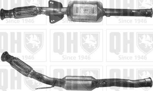 Quinton Hazell QCAT91336H - Каталізатор autozip.com.ua