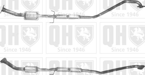Quinton Hazell QCAT91239H - Каталізатор autozip.com.ua