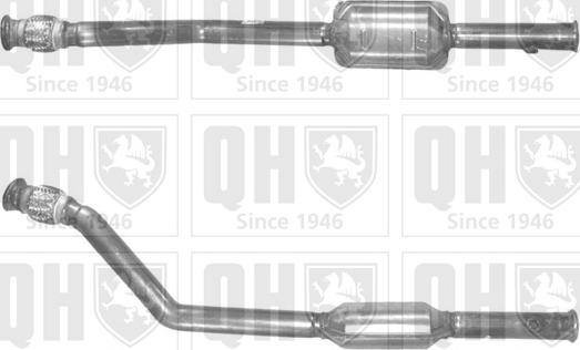 Quinton Hazell QCAT91231H - Каталізатор autozip.com.ua