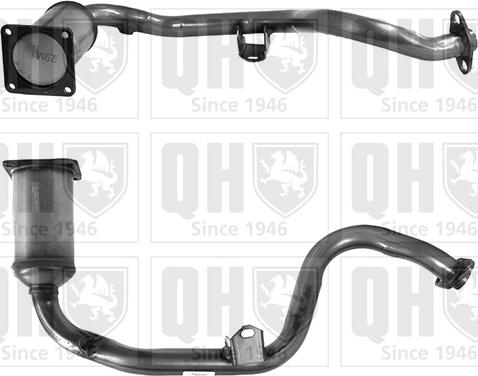 Quinton Hazell QCAT91768H - Каталізатор autozip.com.ua