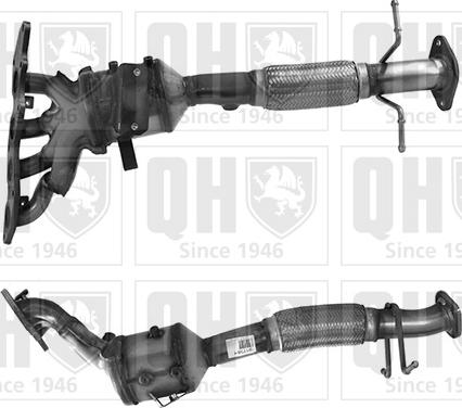 Quinton Hazell QCAT91738H - Каталізатор autozip.com.ua