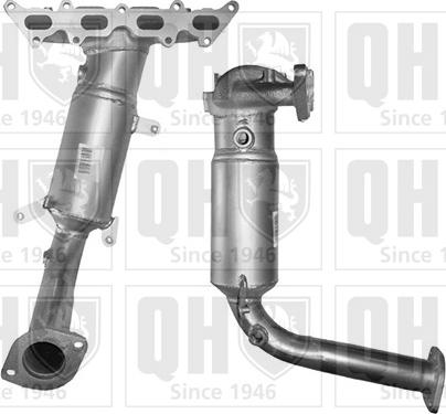 Quinton Hazell QCAT92188H - Каталізатор autozip.com.ua