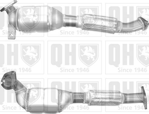 Quinton Hazell QCAT80447H - Каталізатор autozip.com.ua
