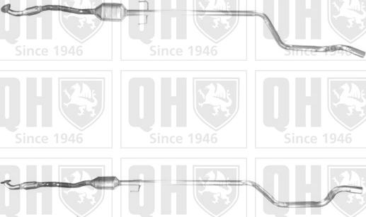 Quinton Hazell QCAT80466H - Каталізатор autozip.com.ua