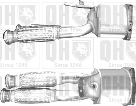 Quinton Hazell QCAT80414H - Каталізатор autozip.com.ua