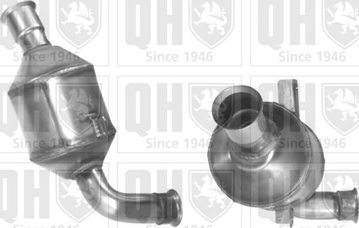 Quinton Hazell QCAT80416H - Каталізатор autozip.com.ua
