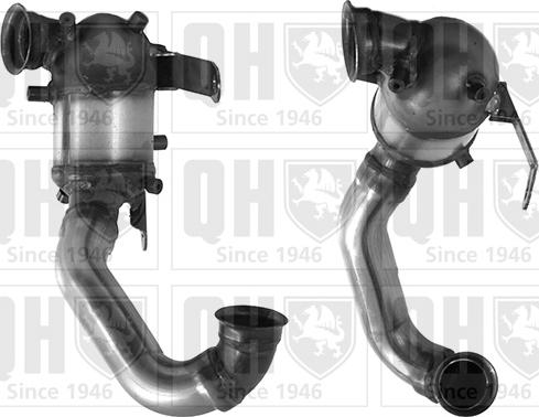 Quinton Hazell QCAT80439H - Каталізатор autozip.com.ua