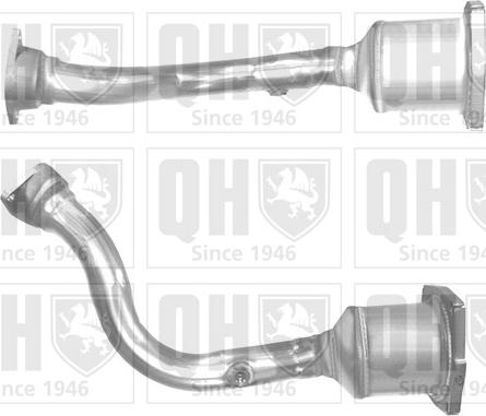 Quinton Hazell QCAT80430H - Каталізатор autozip.com.ua