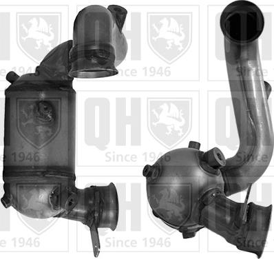 Quinton Hazell QCAT80505H - Каталізатор autozip.com.ua
