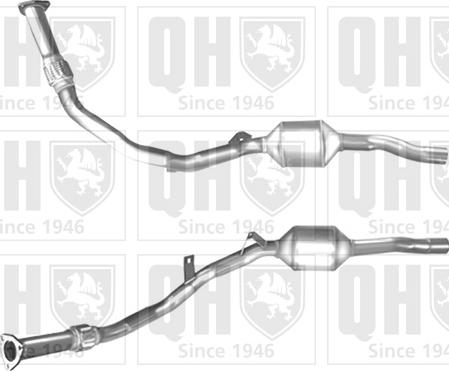 Quinton Hazell QCAT80095H - Каталізатор autozip.com.ua