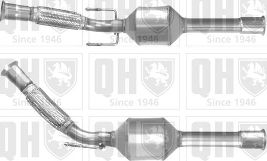 Quinton Hazell QCAT80093H - Каталізатор autozip.com.ua