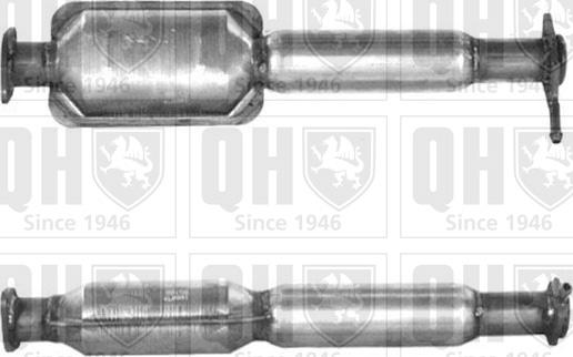 Quinton Hazell QCAT80150H - Каталізатор autozip.com.ua