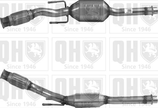 Quinton Hazell QCAT80162 - Каталізатор autozip.com.ua