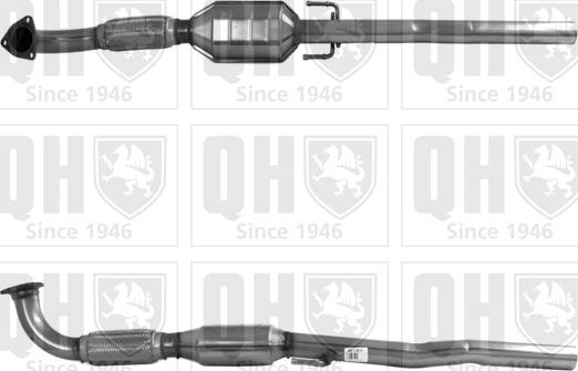 Quinton Hazell QCAT80136 - Каталізатор autozip.com.ua