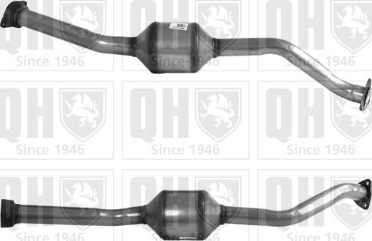 Quinton Hazell QCAT80125 - Каталізатор autozip.com.ua