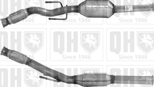 Quinton Hazell QCAT80122 - Каталізатор autozip.com.ua