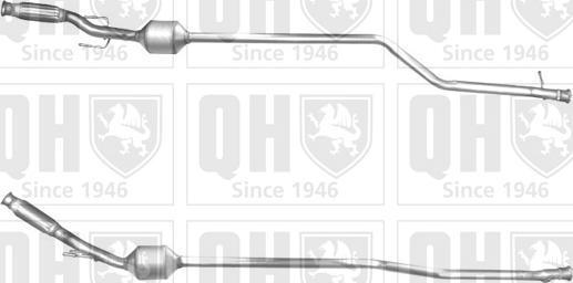 Quinton Hazell QCAT80349H - Каталізатор autozip.com.ua