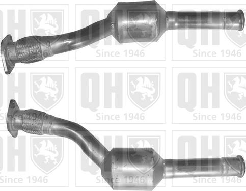 Quinton Hazell QCAT80345H - Каталізатор autozip.com.ua