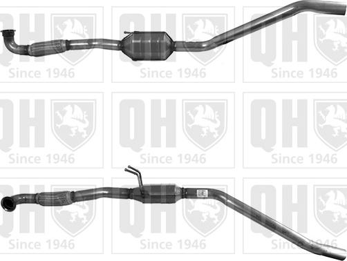Quinton Hazell QCAT80355H - Каталізатор autozip.com.ua