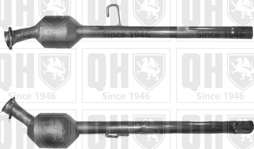Quinton Hazell QCAT80352H - Каталізатор autozip.com.ua
