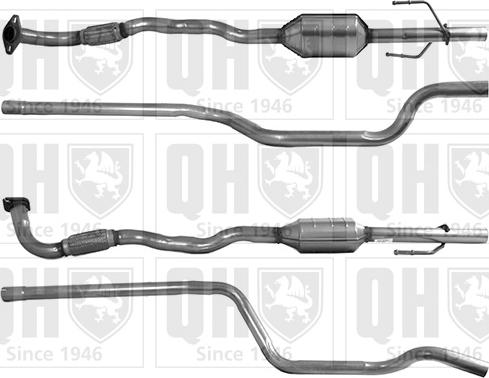 Quinton Hazell QCAT80362H - Каталізатор autozip.com.ua