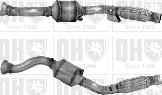 Quinton Hazell QCAT80367H - Каталізатор autozip.com.ua