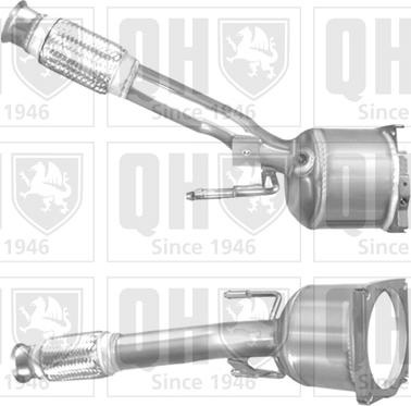 Quinton Hazell QCAT80307H - Каталізатор autozip.com.ua