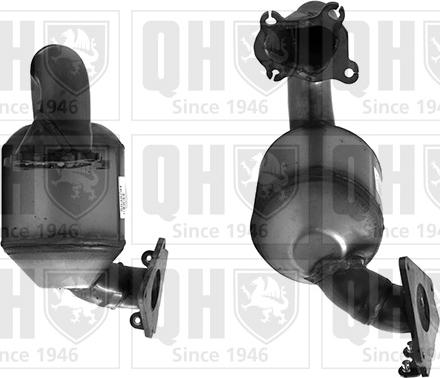 Quinton Hazell QCAT80380H - Каталізатор autozip.com.ua
