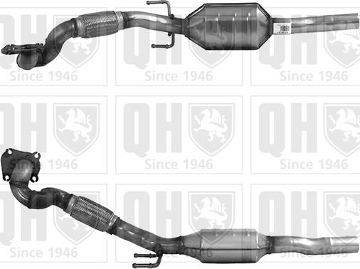 Quinton Hazell QCAT80383H - Каталізатор autozip.com.ua