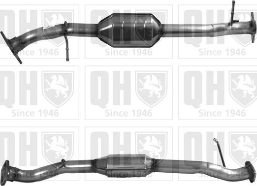 Quinton Hazell QCAT80320H - Каталізатор autozip.com.ua