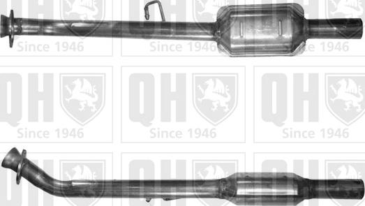 Quinton Hazell QCAT80328H - Каталізатор autozip.com.ua