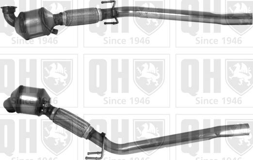 Quinton Hazell QCAT80249H - Каталізатор autozip.com.ua