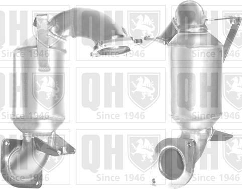 Quinton Hazell QCAT80243H - Каталізатор autozip.com.ua