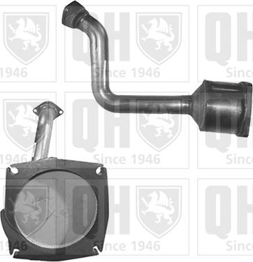 Quinton Hazell QCAT80256H - Каталізатор autozip.com.ua