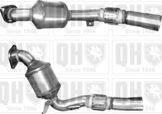 Quinton Hazell QCAT80250H - Каталізатор autozip.com.ua